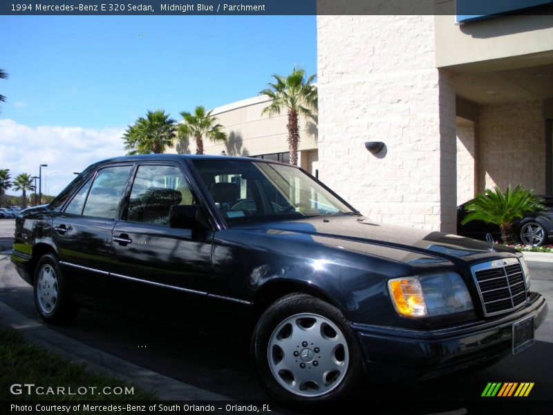 Midnight Blue / Parchment 1994 Mercedes-Benz E 320 Sedan