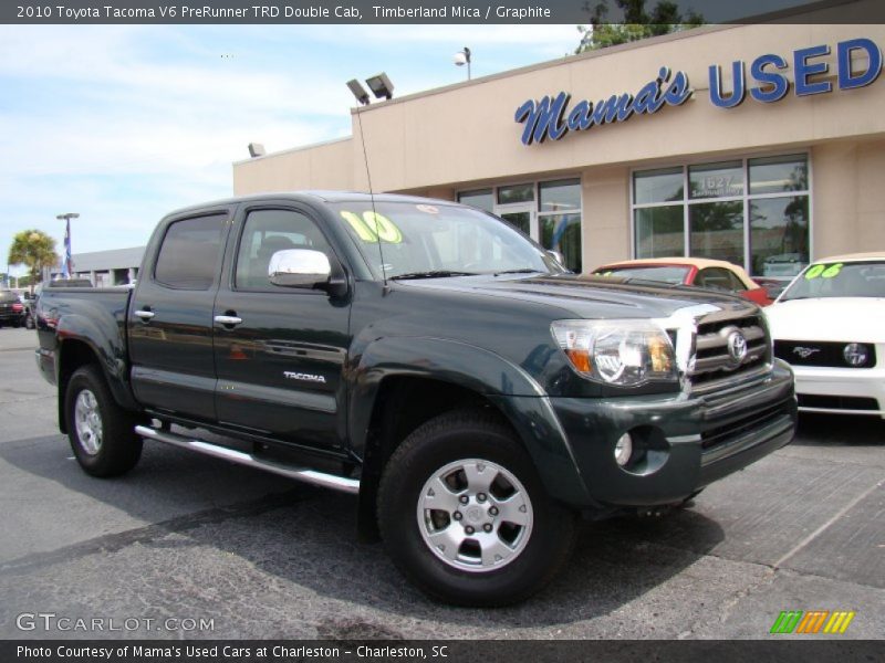 Timberland Mica / Graphite 2010 Toyota Tacoma V6 PreRunner TRD Double Cab