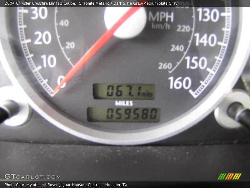 Graphite Metallic / Dark Slate Gray/Medium Slate Gray 2004 Chrysler Crossfire Limited Coupe