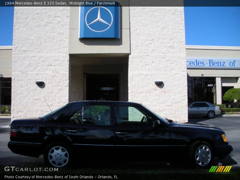 Midnight Blue / Parchment 1994 Mercedes-Benz E 320 Sedan