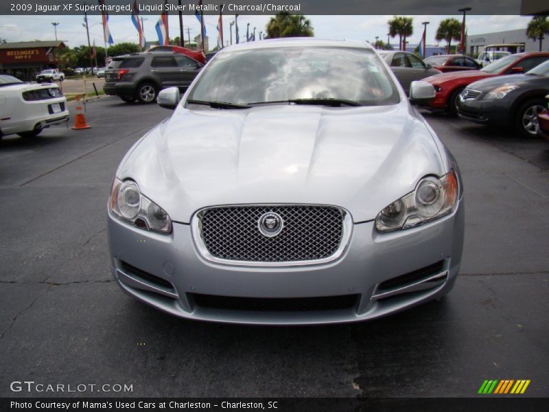 Liquid Silver Metallic / Charcoal/Charcoal 2009 Jaguar XF Supercharged