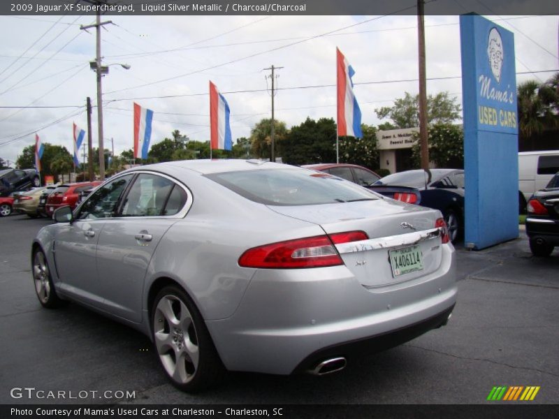 Liquid Silver Metallic / Charcoal/Charcoal 2009 Jaguar XF Supercharged