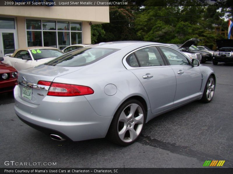 Liquid Silver Metallic / Charcoal/Charcoal 2009 Jaguar XF Supercharged