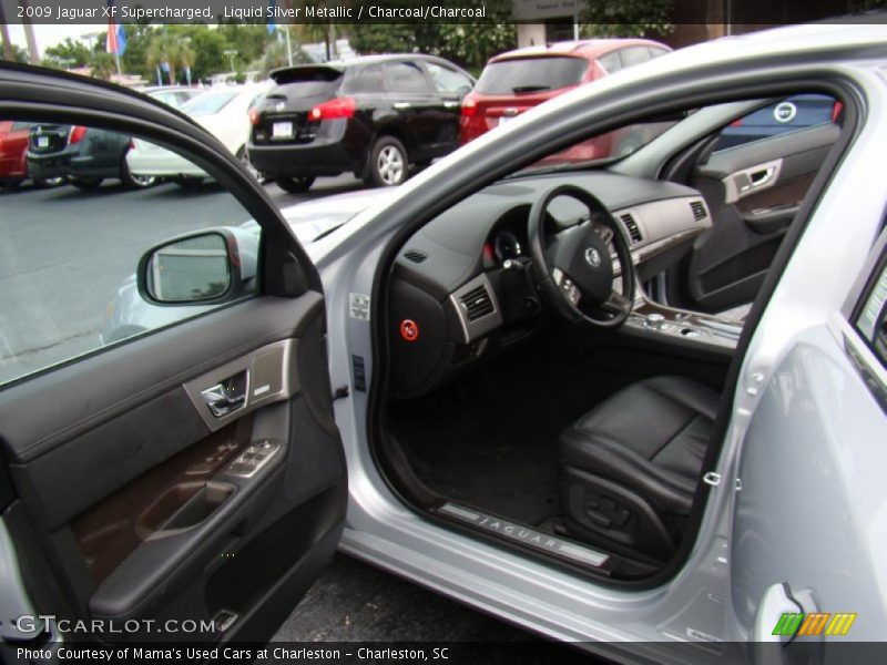 Liquid Silver Metallic / Charcoal/Charcoal 2009 Jaguar XF Supercharged