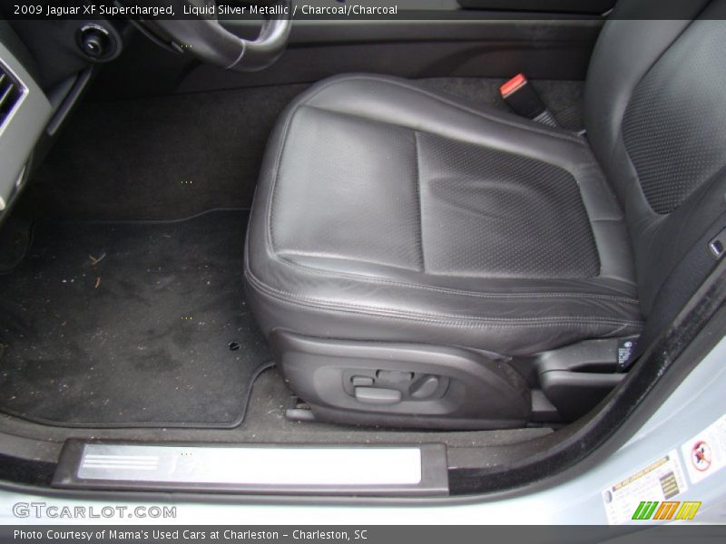 Liquid Silver Metallic / Charcoal/Charcoal 2009 Jaguar XF Supercharged