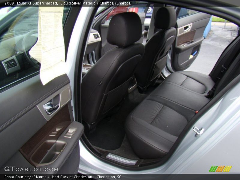 Liquid Silver Metallic / Charcoal/Charcoal 2009 Jaguar XF Supercharged