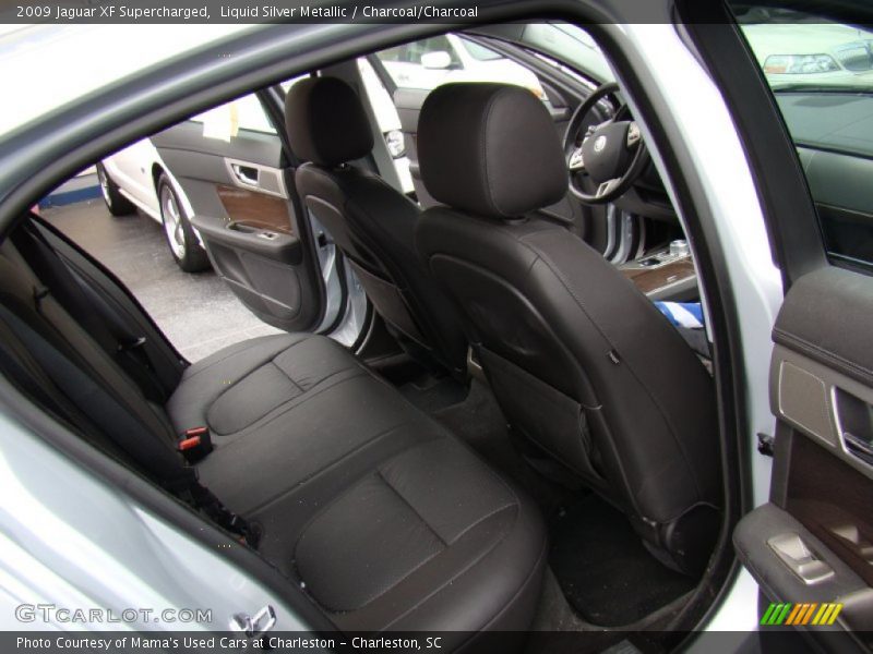 Liquid Silver Metallic / Charcoal/Charcoal 2009 Jaguar XF Supercharged