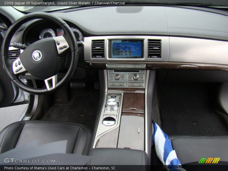 Liquid Silver Metallic / Charcoal/Charcoal 2009 Jaguar XF Supercharged