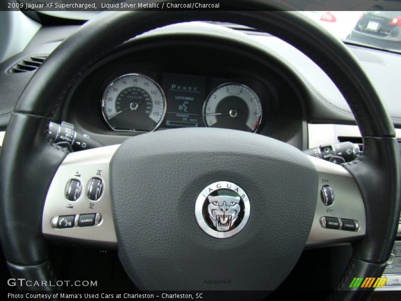 Liquid Silver Metallic / Charcoal/Charcoal 2009 Jaguar XF Supercharged