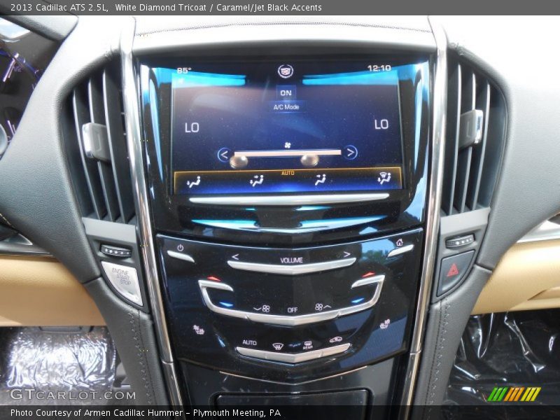 White Diamond Tricoat / Caramel/Jet Black Accents 2013 Cadillac ATS 2.5L