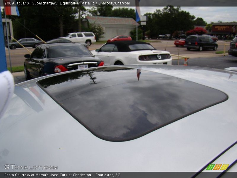 Liquid Silver Metallic / Charcoal/Charcoal 2009 Jaguar XF Supercharged