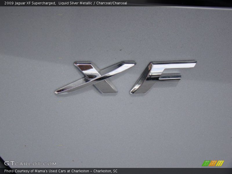 Liquid Silver Metallic / Charcoal/Charcoal 2009 Jaguar XF Supercharged