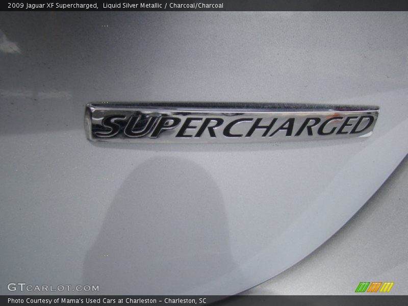 Liquid Silver Metallic / Charcoal/Charcoal 2009 Jaguar XF Supercharged