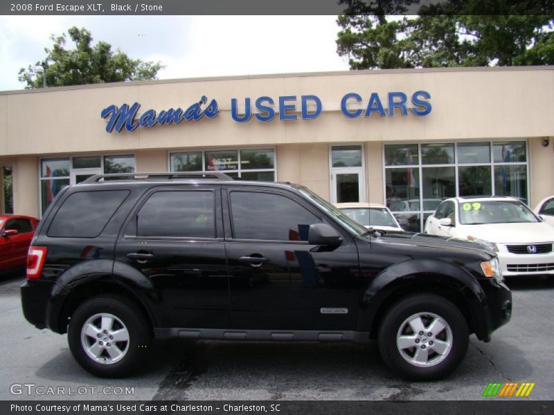 Black / Stone 2008 Ford Escape XLT