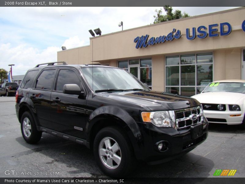 Black / Stone 2008 Ford Escape XLT