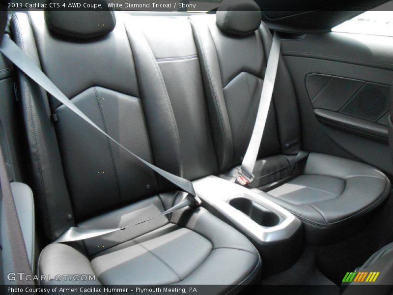 White Diamond Tricoat / Ebony 2013 Cadillac CTS 4 AWD Coupe