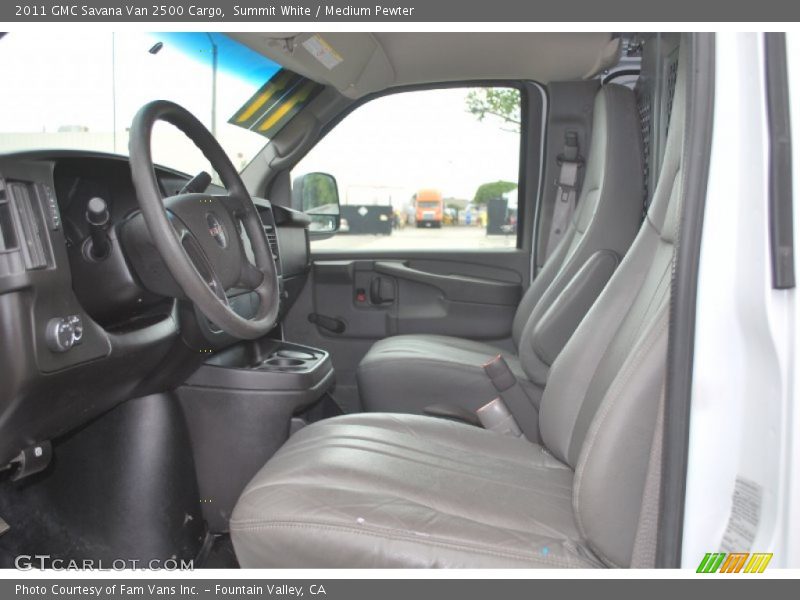 Summit White / Medium Pewter 2011 GMC Savana Van 2500 Cargo