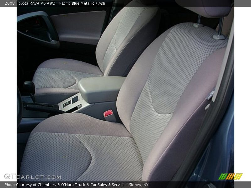 Pacific Blue Metallic / Ash 2008 Toyota RAV4 V6 4WD