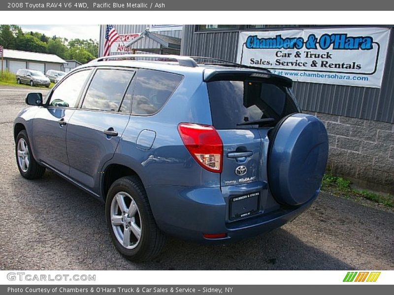 Pacific Blue Metallic / Ash 2008 Toyota RAV4 V6 4WD