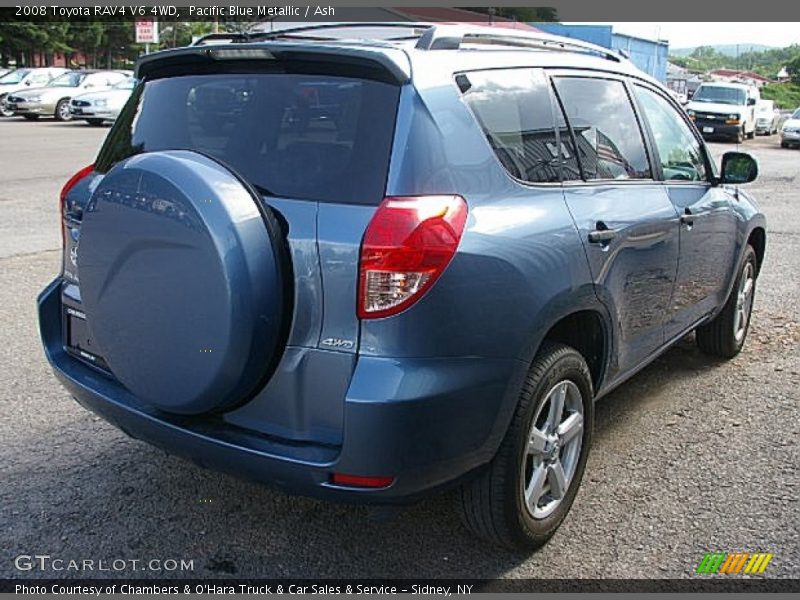 Pacific Blue Metallic / Ash 2008 Toyota RAV4 V6 4WD