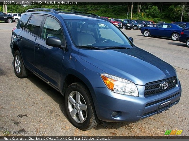 Pacific Blue Metallic / Ash 2008 Toyota RAV4 V6 4WD