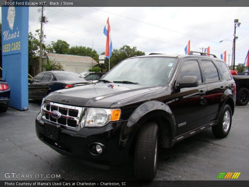 Black / Stone 2008 Ford Escape XLT