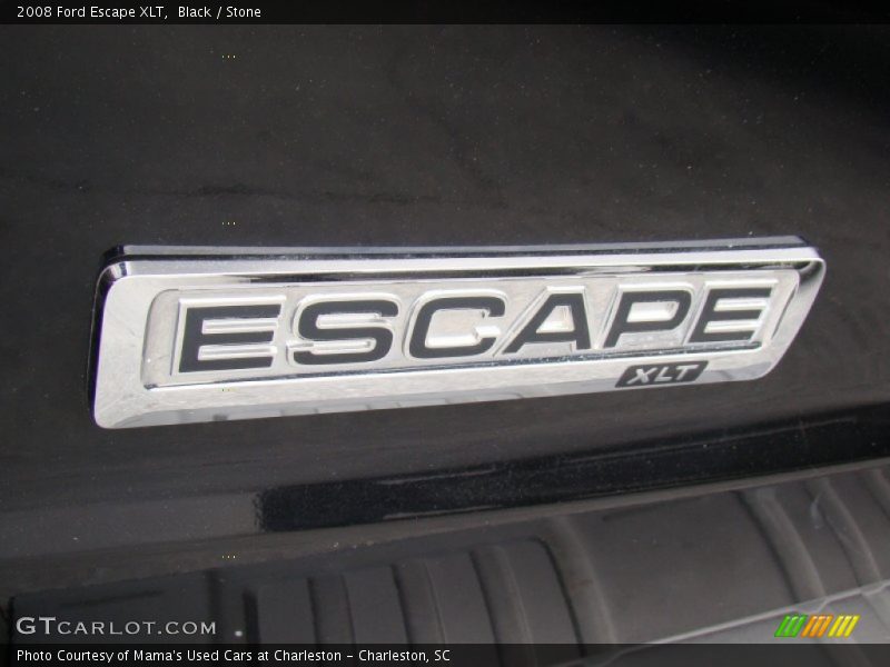 Black / Stone 2008 Ford Escape XLT