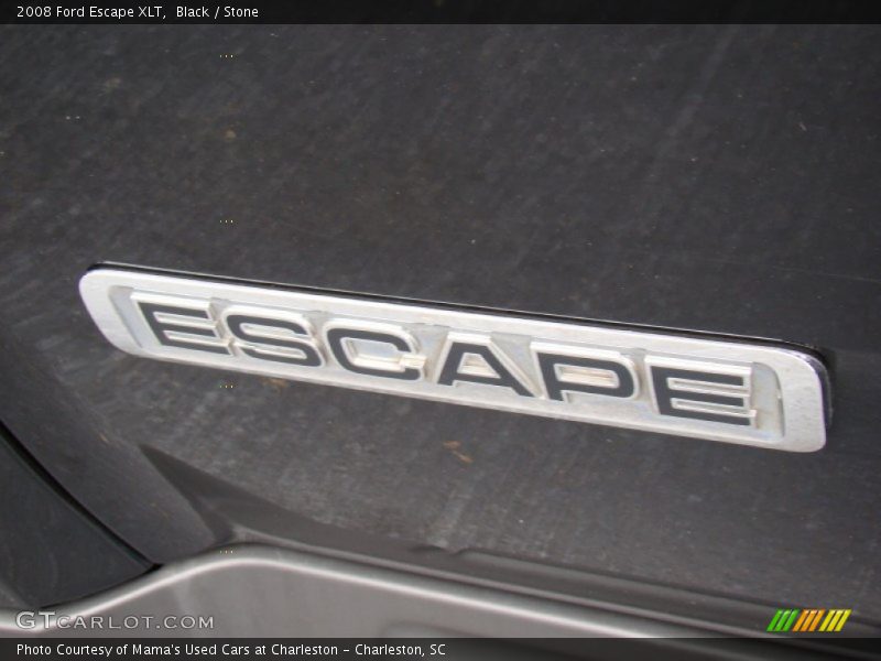 Black / Stone 2008 Ford Escape XLT