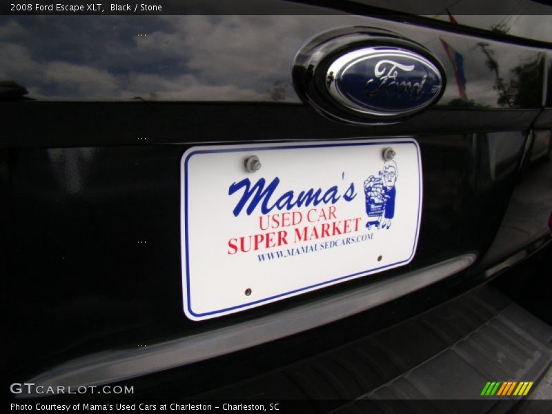 Black / Stone 2008 Ford Escape XLT