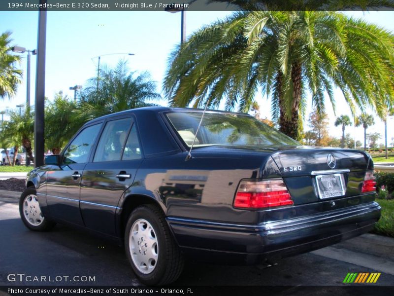 Midnight Blue / Parchment 1994 Mercedes-Benz E 320 Sedan