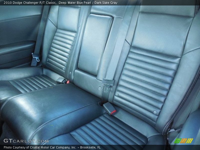 Deep Water Blue Pearl / Dark Slate Gray 2010 Dodge Challenger R/T Classic