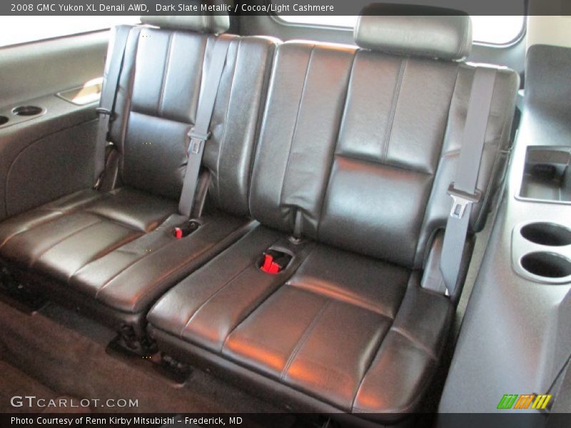 Dark Slate Metallic / Cocoa/Light Cashmere 2008 GMC Yukon XL Denali AWD