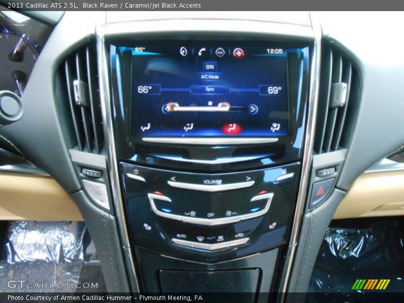 Black Raven / Caramel/Jet Black Accents 2013 Cadillac ATS 2.5L