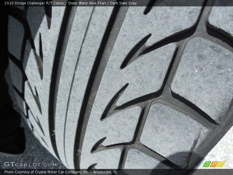 Deep Water Blue Pearl / Dark Slate Gray 2010 Dodge Challenger R/T Classic