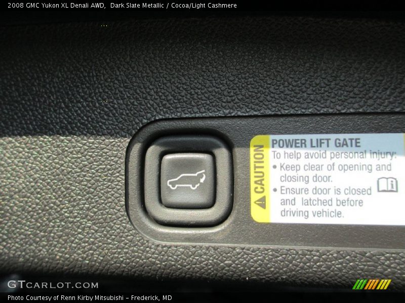 Dark Slate Metallic / Cocoa/Light Cashmere 2008 GMC Yukon XL Denali AWD