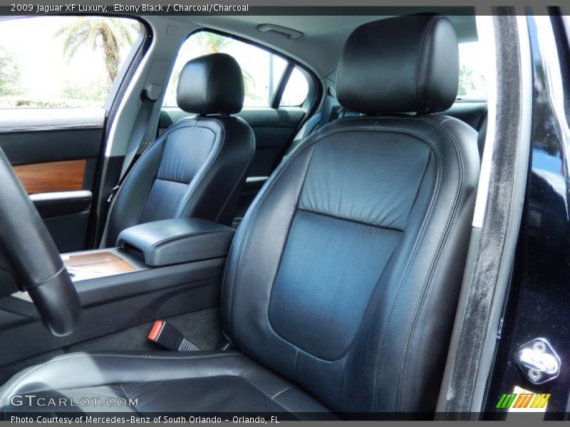 Ebony Black / Charcoal/Charcoal 2009 Jaguar XF Luxury