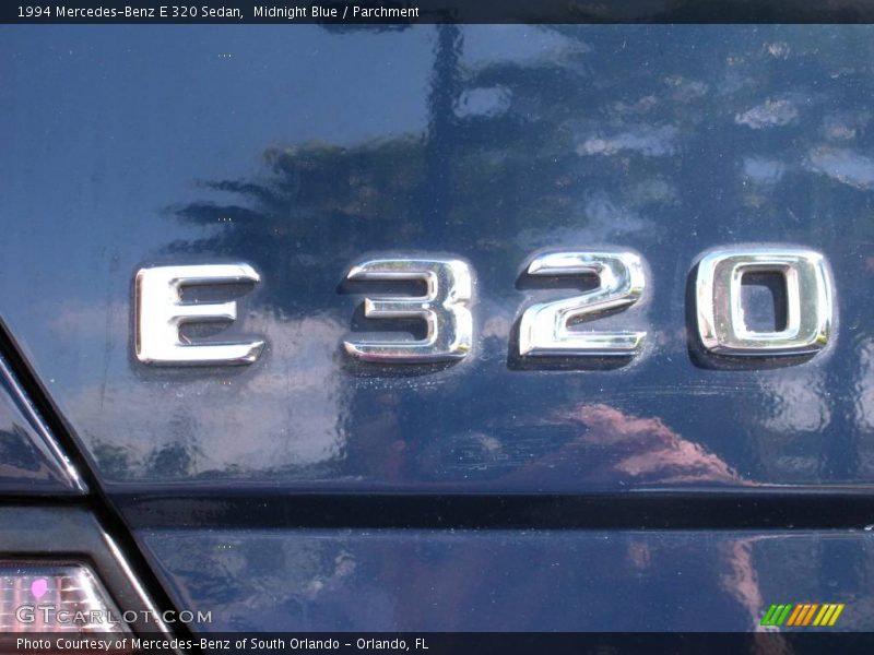 Midnight Blue / Parchment 1994 Mercedes-Benz E 320 Sedan