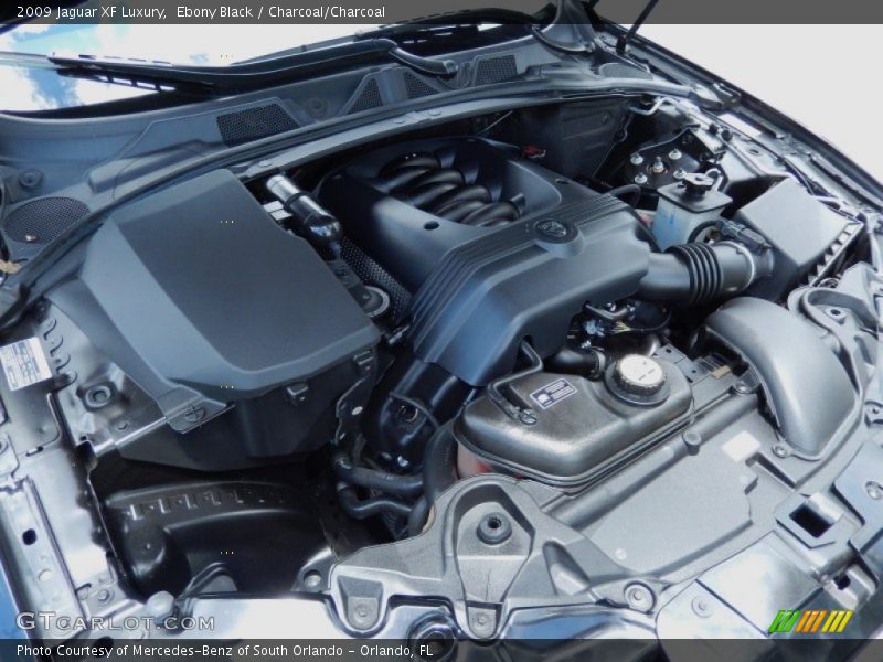 Ebony Black / Charcoal/Charcoal 2009 Jaguar XF Luxury