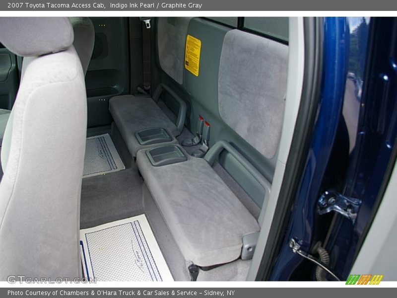 Indigo Ink Pearl / Graphite Gray 2007 Toyota Tacoma Access Cab