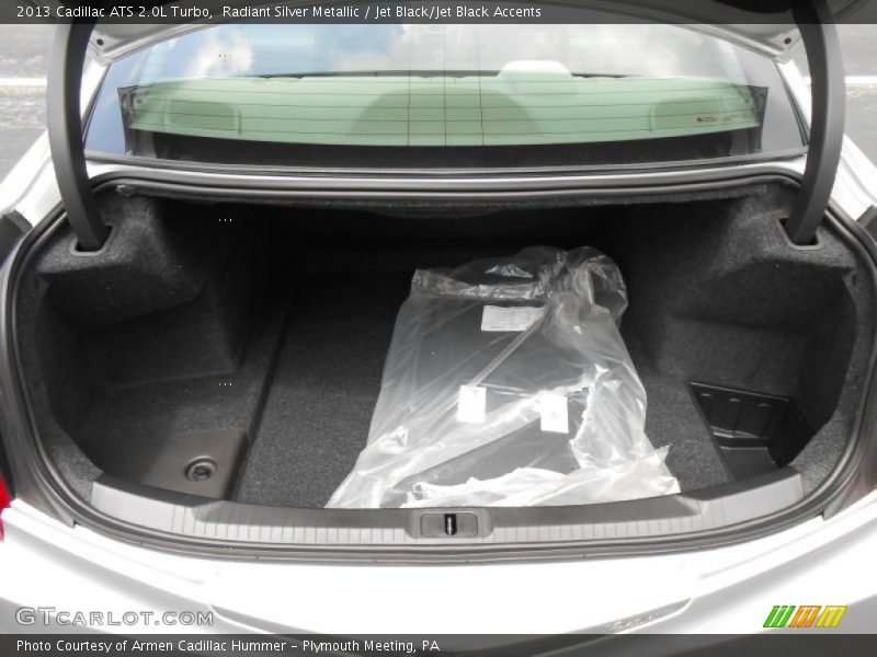 Radiant Silver Metallic / Jet Black/Jet Black Accents 2013 Cadillac ATS 2.0L Turbo