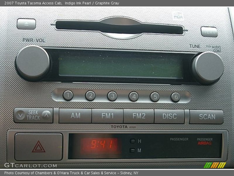 Indigo Ink Pearl / Graphite Gray 2007 Toyota Tacoma Access Cab