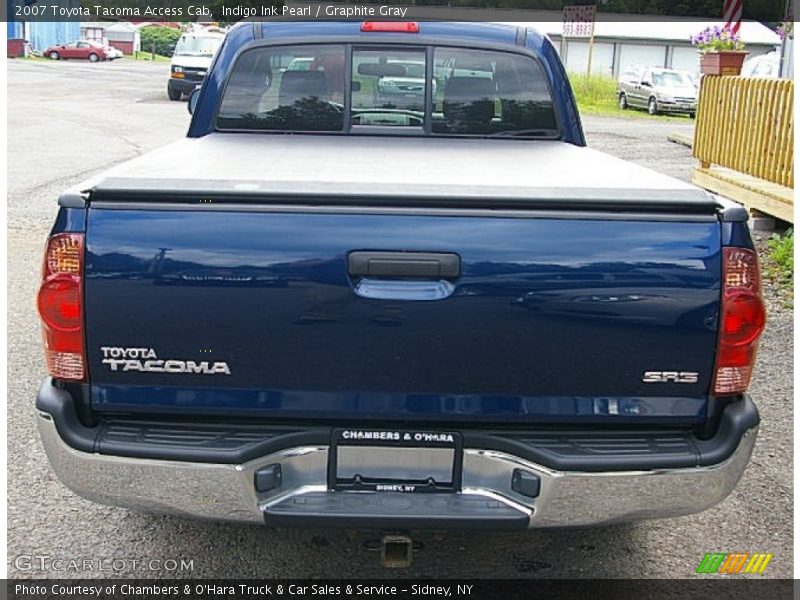 Indigo Ink Pearl / Graphite Gray 2007 Toyota Tacoma Access Cab