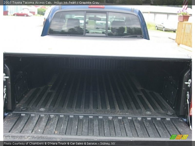 Indigo Ink Pearl / Graphite Gray 2007 Toyota Tacoma Access Cab