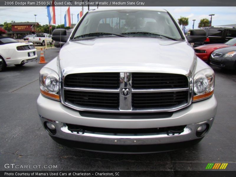 Bright Silver Metallic / Medium Slate Gray 2006 Dodge Ram 2500 SLT Quad Cab