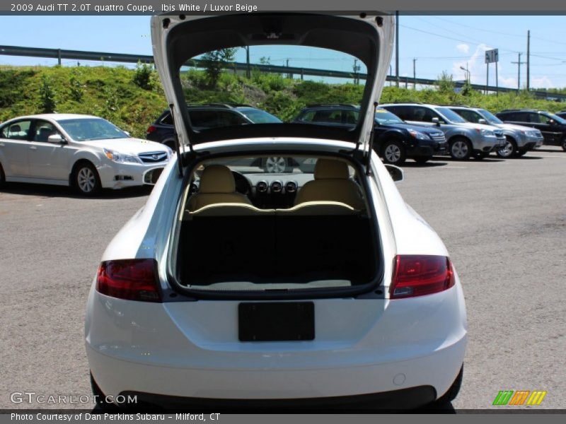 Ibis White / Luxor Beige 2009 Audi TT 2.0T quattro Coupe