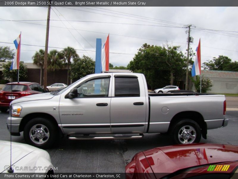 Bright Silver Metallic / Medium Slate Gray 2006 Dodge Ram 2500 SLT Quad Cab