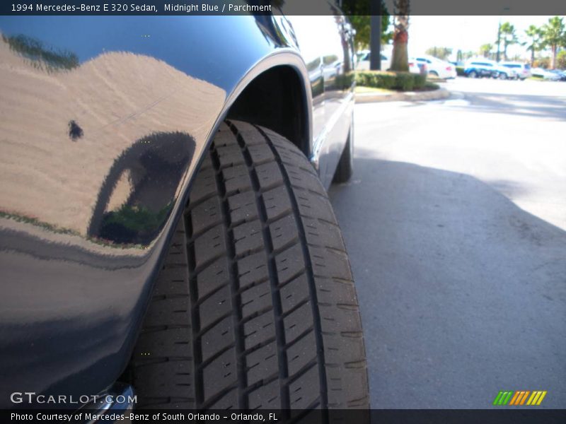 Midnight Blue / Parchment 1994 Mercedes-Benz E 320 Sedan
