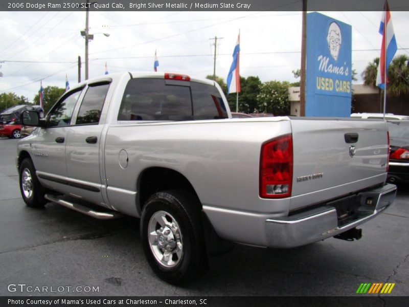 Bright Silver Metallic / Medium Slate Gray 2006 Dodge Ram 2500 SLT Quad Cab