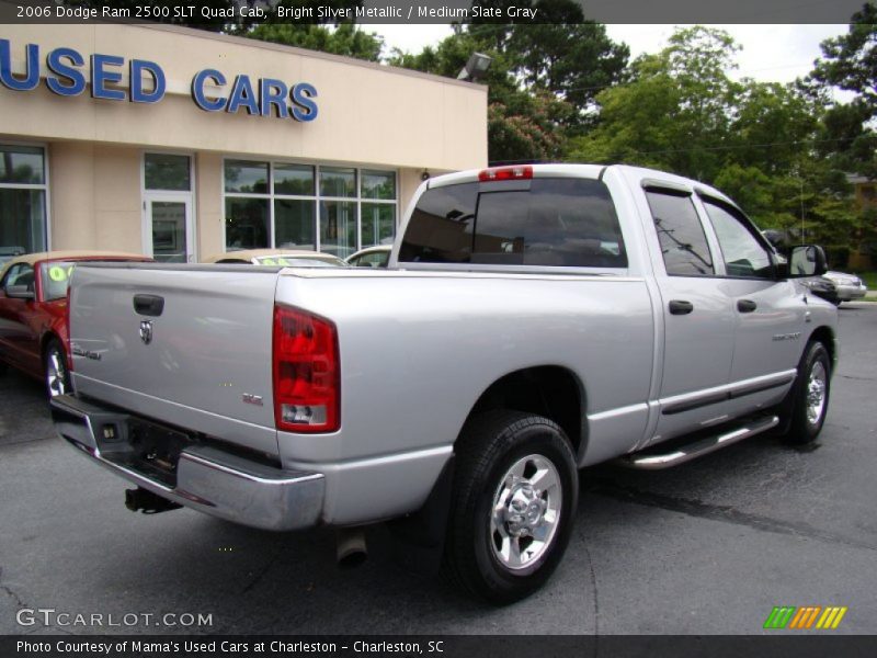 Bright Silver Metallic / Medium Slate Gray 2006 Dodge Ram 2500 SLT Quad Cab