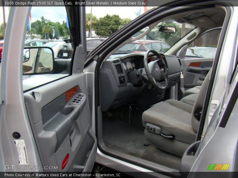 Bright Silver Metallic / Medium Slate Gray 2006 Dodge Ram 2500 SLT Quad Cab